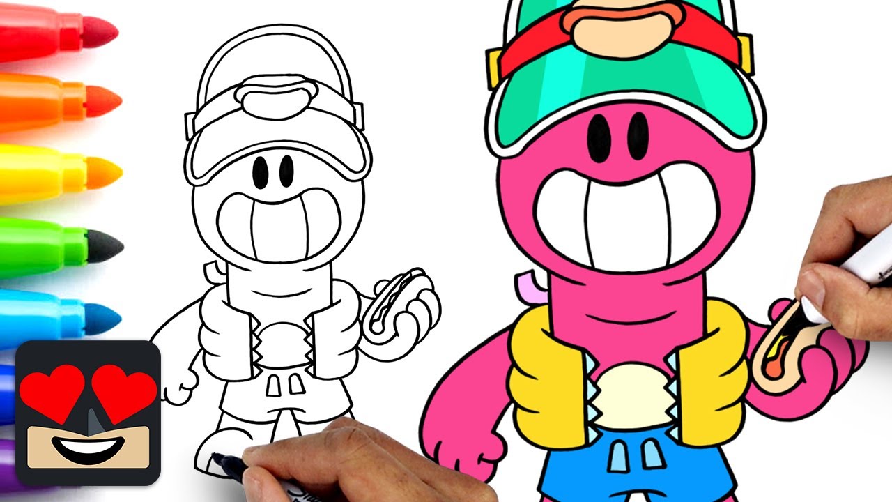 How To Draw Doug ⭐️ Brawl Stars