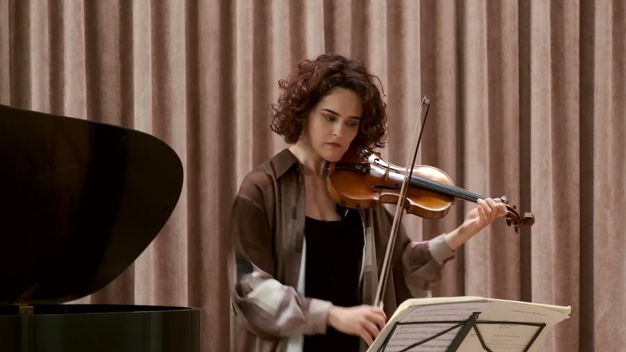 Alena Baeva & Vadym Kholodenko, Beethoven Sonata for Piano & Violin No. 9 in A Maj Op. 47 