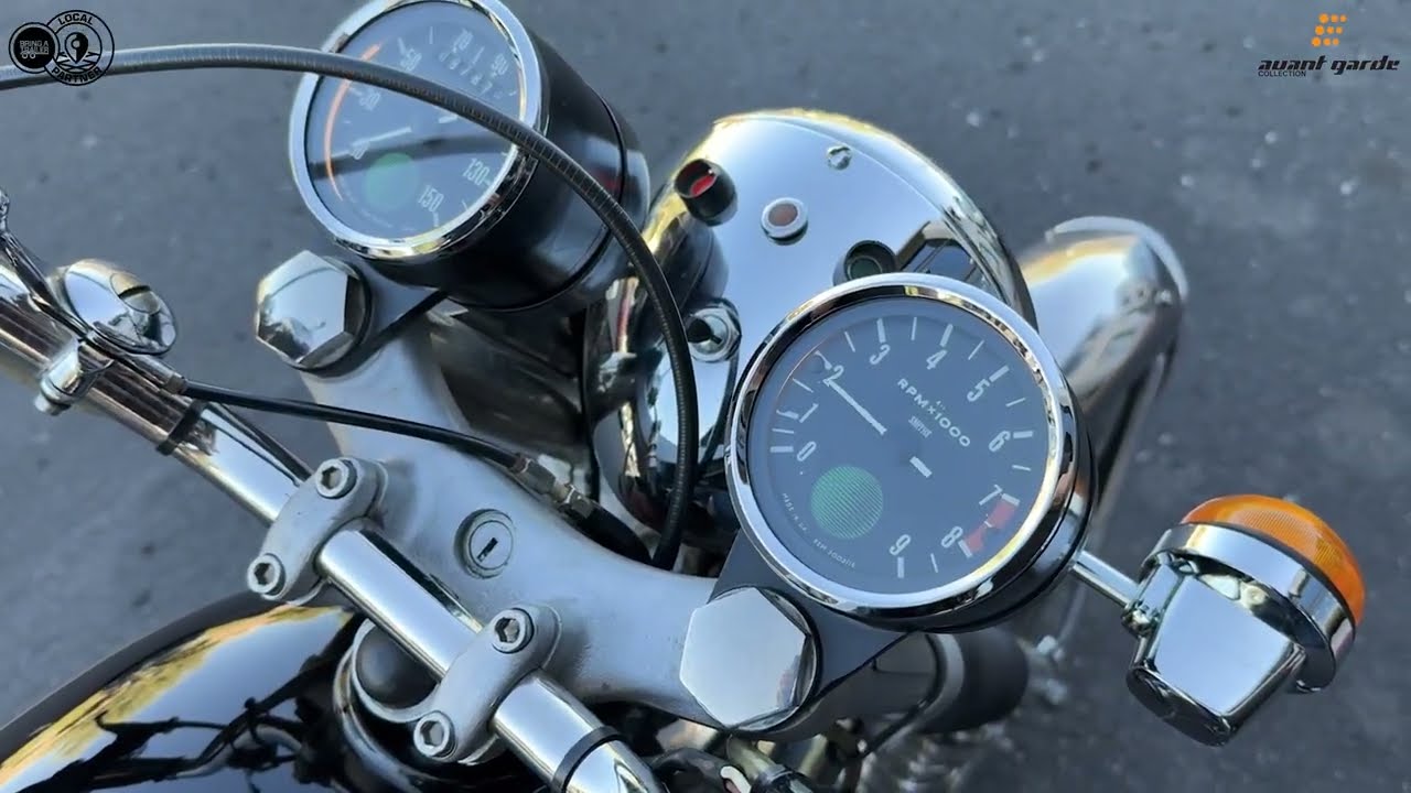 1973 Norton Commando 750 Roadster Start Up