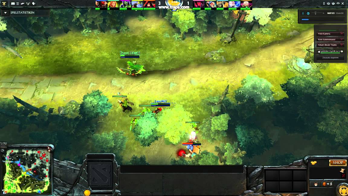 Dota 2  Epic Trap  WIndrunner & Bloodseeker vs Meepo