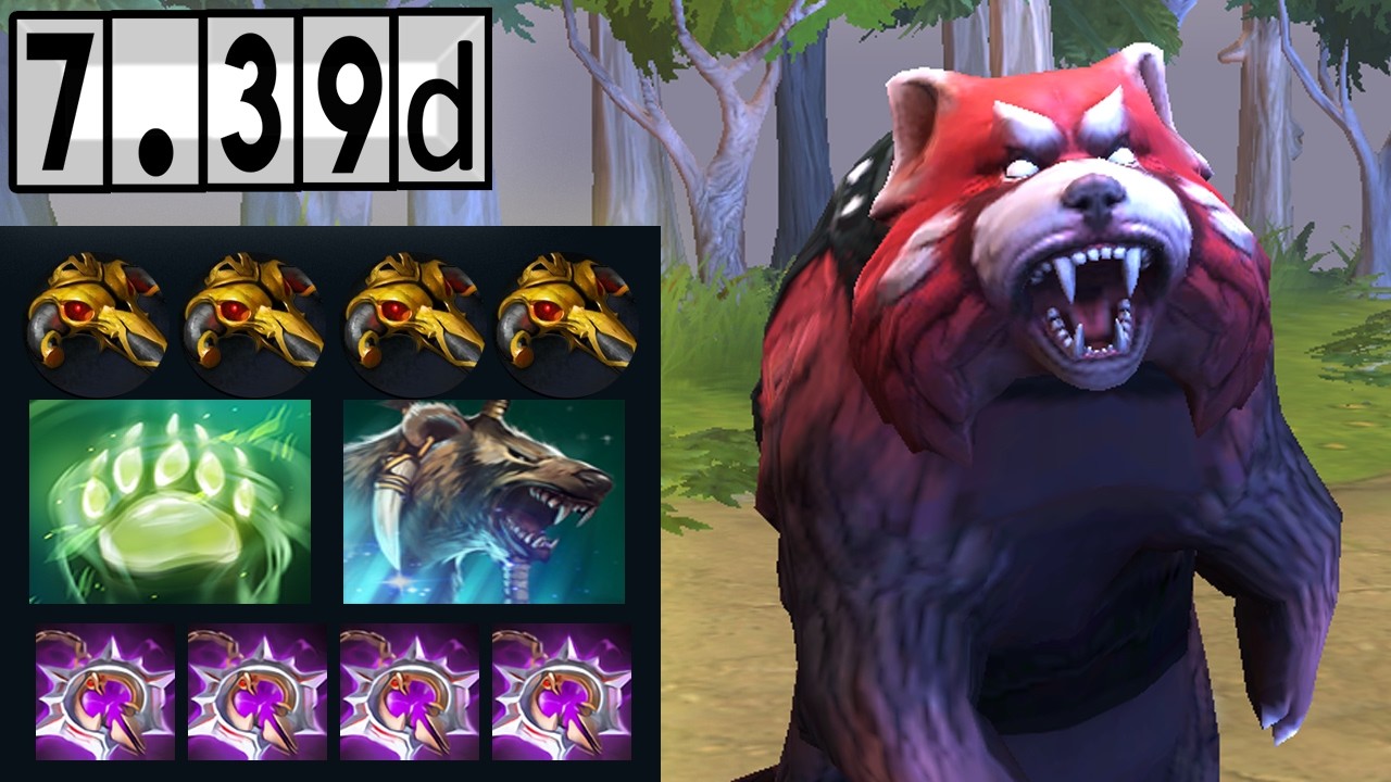 Lone Druid - Exchange Of Thrones! [Full Match Gameplay Dota 2] 7.39d