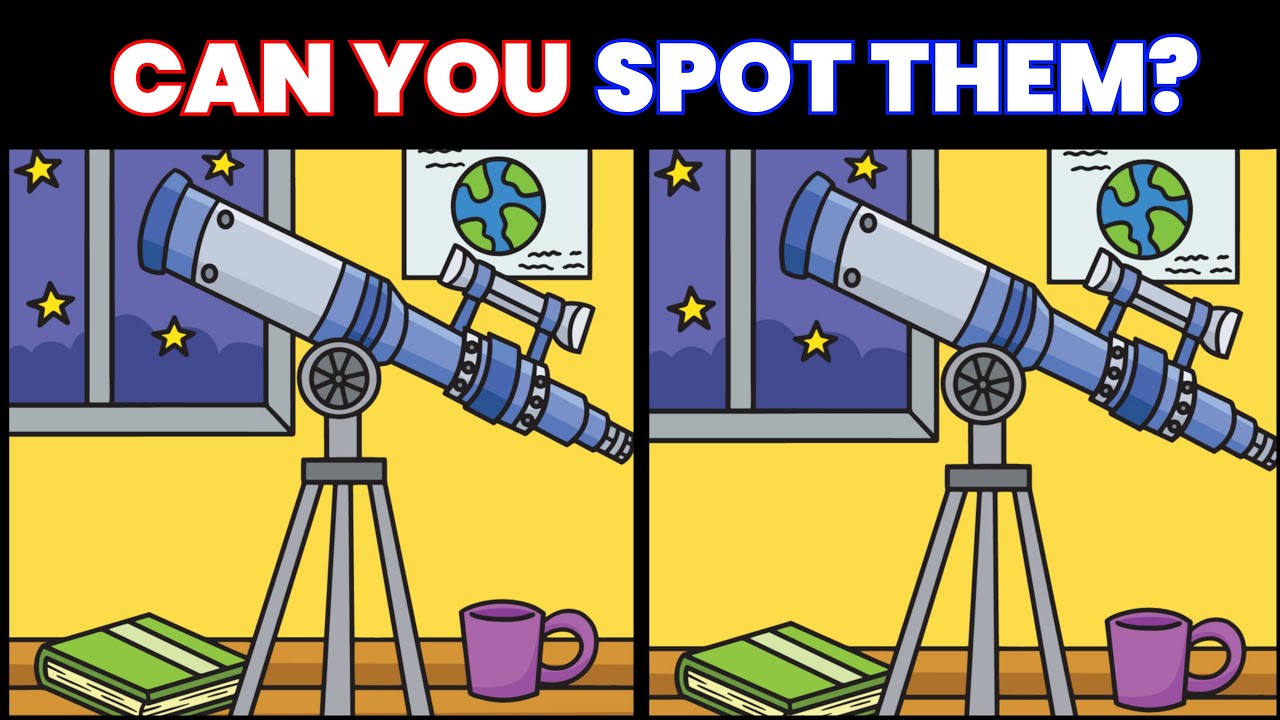 Spot The Differences 🧠 | Experts Edition 🧩 | Astronaut Puzzle 🧩