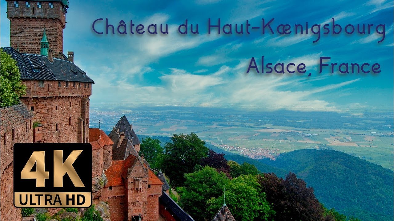 Drive from Colmar to Château du Haut-Kœnigsbourg
