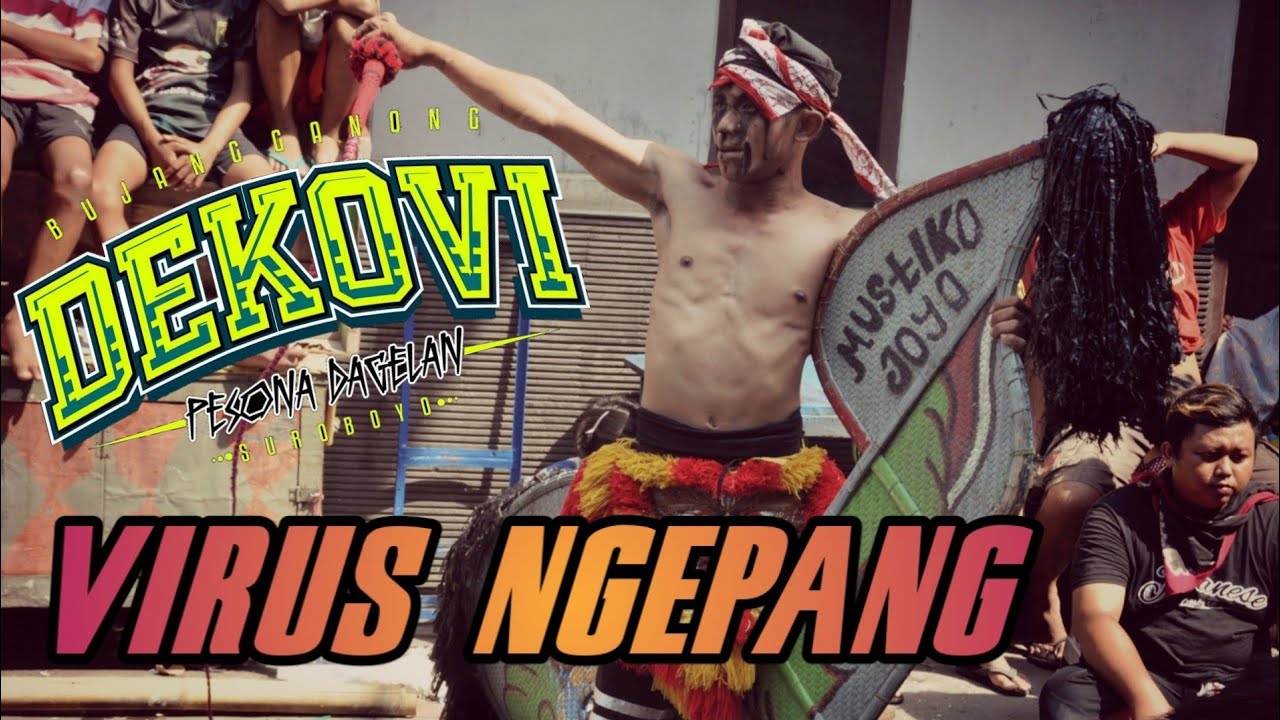 LUCU..‼️Virus Ganongan DEKOVI Ngepang PART 1 🤣 Jaranan Mustiko Joyo || Tambak Gringsingan Surabaya.