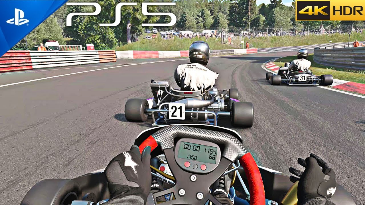Gran Turismo Sport - INSANE GO KART RACE Gameplay | Ultra High Realistic Graphics [4K HDR]