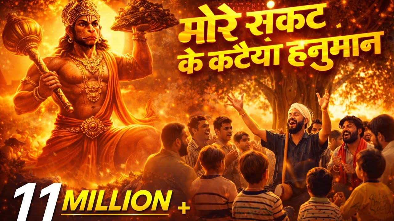 ओ मोरे संकट के कटैया हनुमान 🙏 | हमारे संकट काटो प्रभु | Powerful Hanuman Bhajan