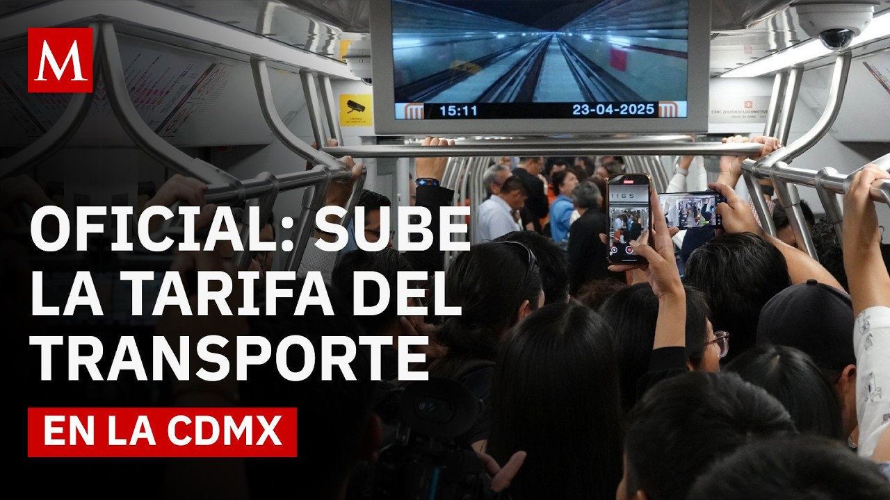 Aumento al transporte en CdMx: pasajeros pagar&aacute;n m&aacute;s a cambio de mejoras