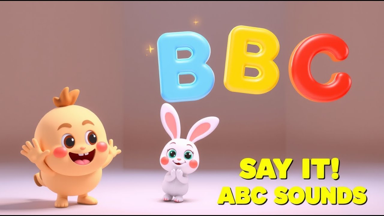 Say the Letter, Say the Sound! 🔤 Alphabet Phonics Song for Toddlers | ABC Learning Song