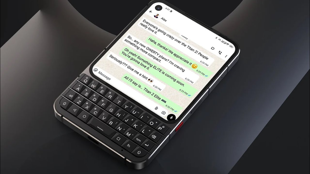Unihertz Titan Elite официально представлен! Возрождение BlackBerry в 2026 году!