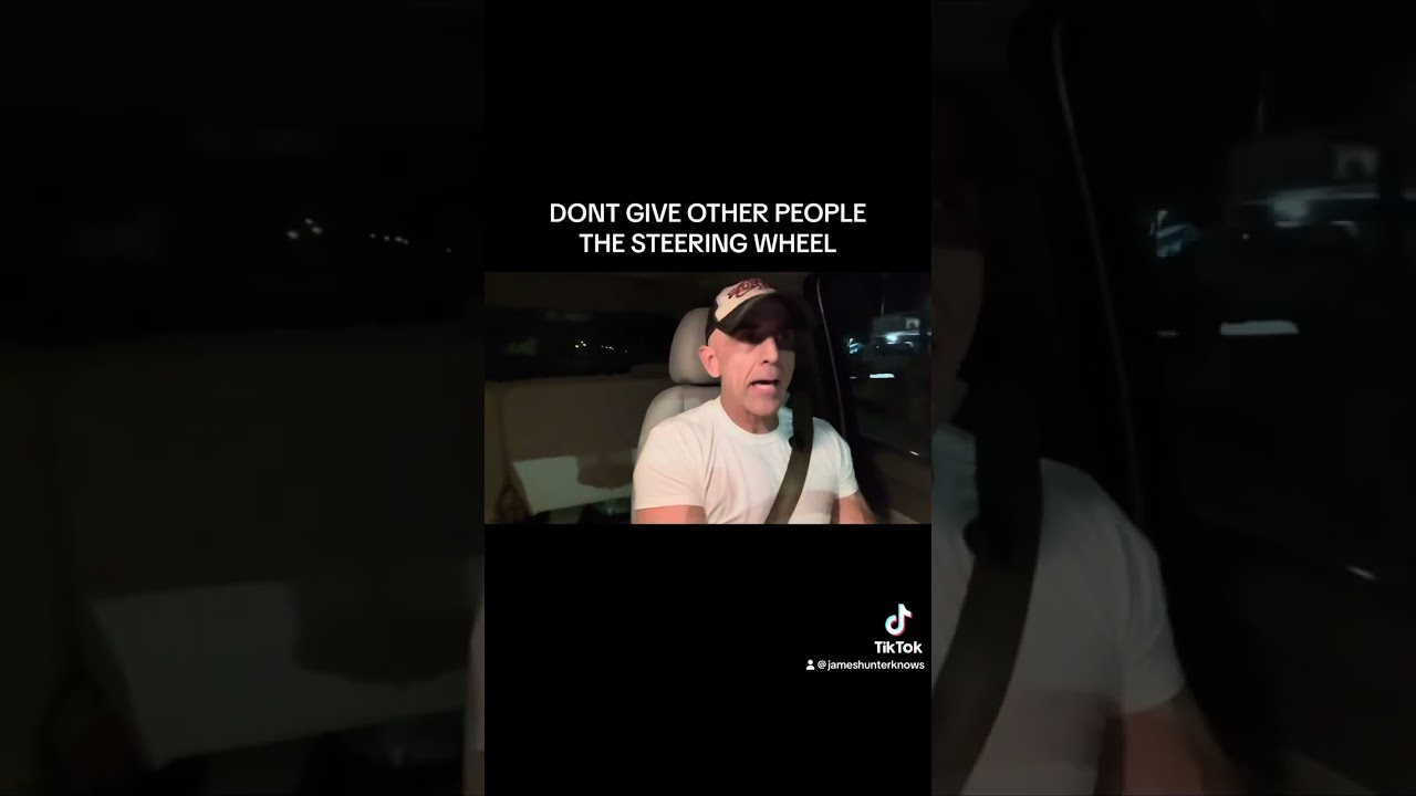 DON’T GIVE OTHER PEOPLE THE STEERING WHEEL#emotions #emotional
