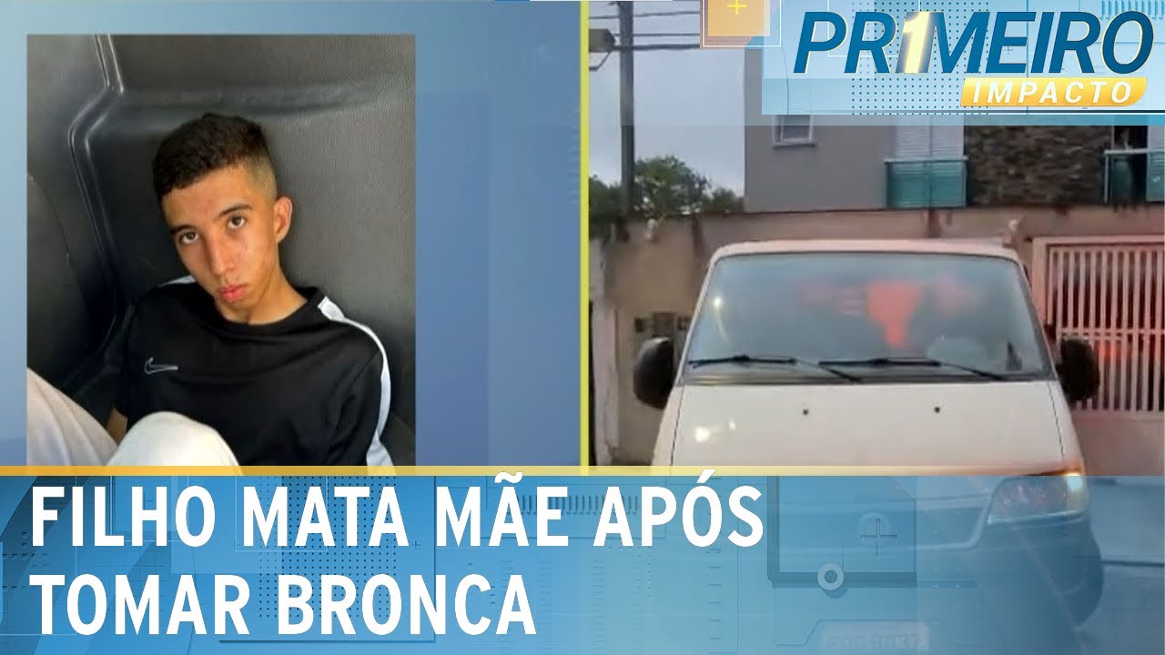 Após tomar bronca, filho mata mãe dentro de casa | Primeiro Impacto (04/03/25)