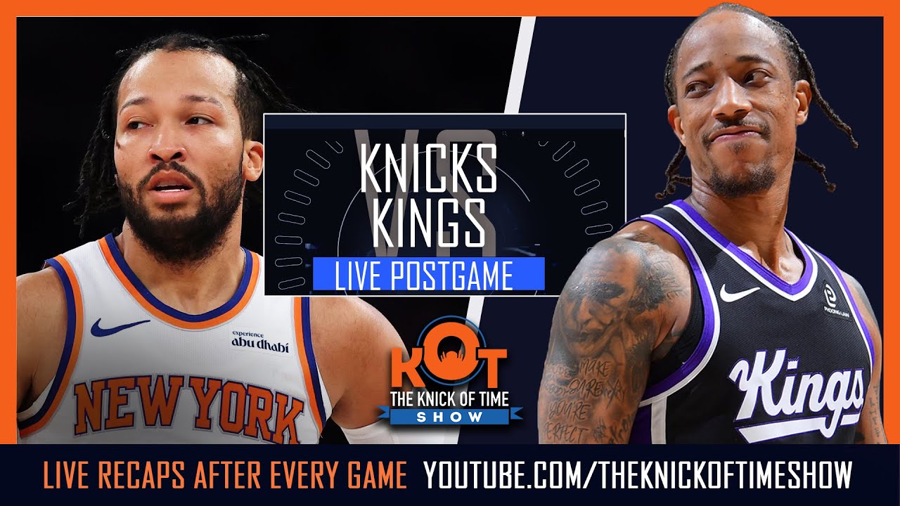 Knicks Vs Kings Revenge Game! | Jrue Holiday Rumors | Live Postgame Show