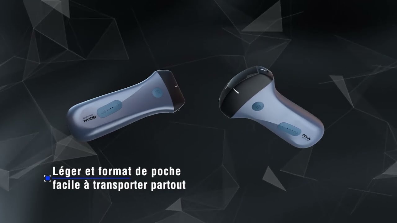 Sonde d'échographie portable Edan Nano pour smartphone et tablette