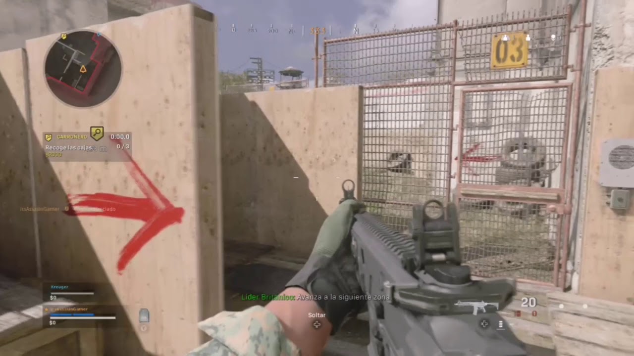 Campo de Entrenamiento, Tutorial de Warzone l itsAssasinGamer