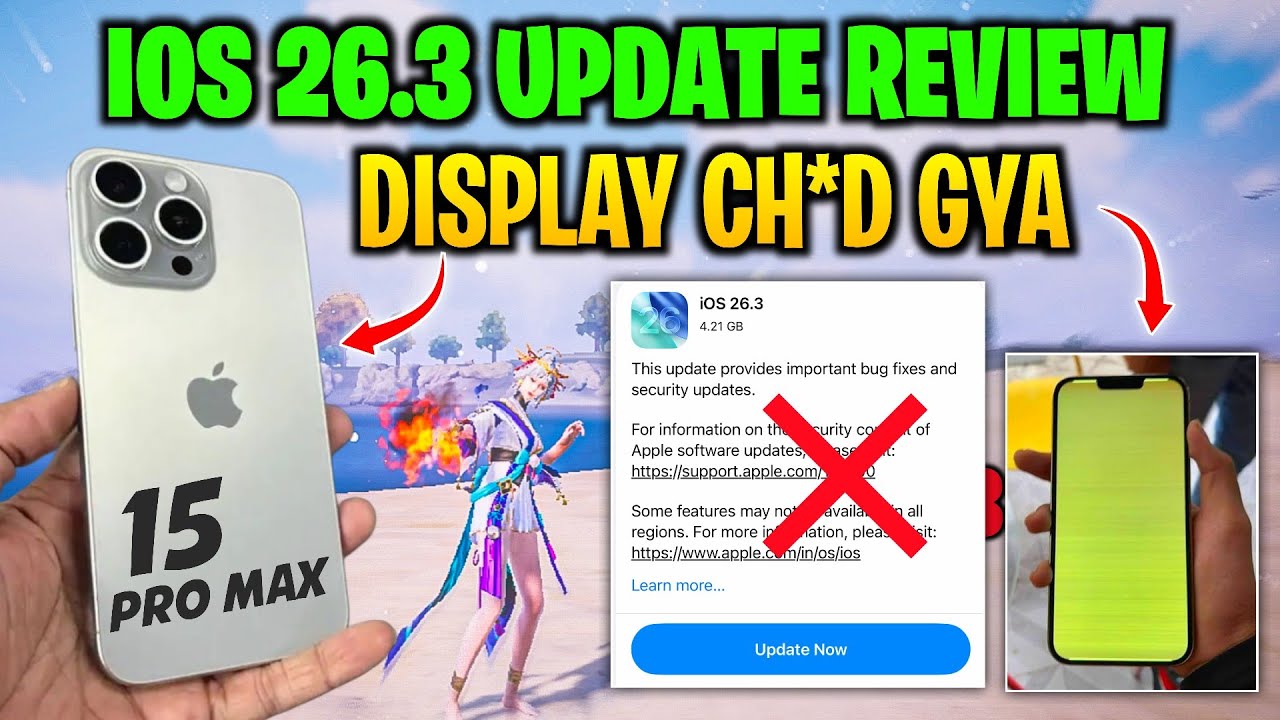 iOS 26.3 Update Review 🔥 Battery Drain, Heating Test, Gaming Performance & Hidden Features!