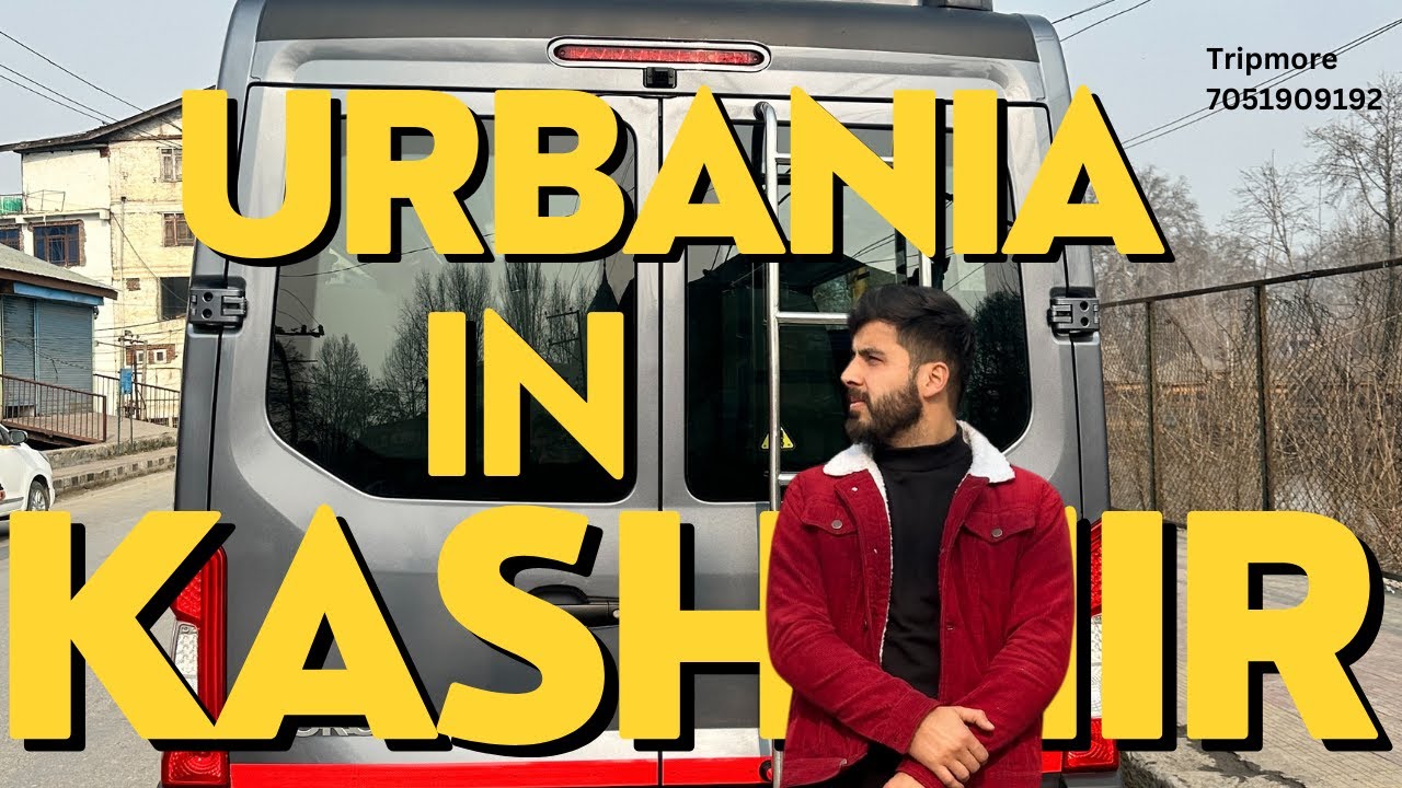 Urbania Tempo traveller in Kashmir - Book Urbania for Kashmir Tour
