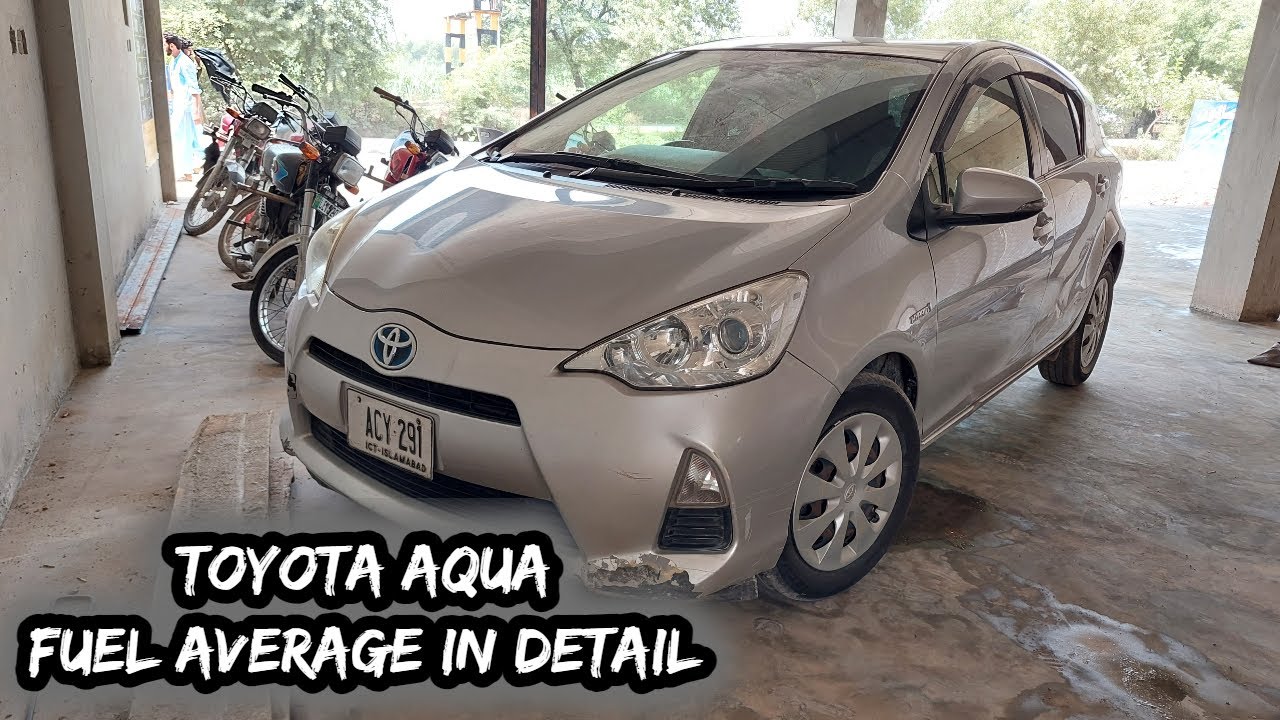 Toyota Aqua Fuel Average In Pakistan In City & On Highway | Prius C Hybrid Petrol Consumption