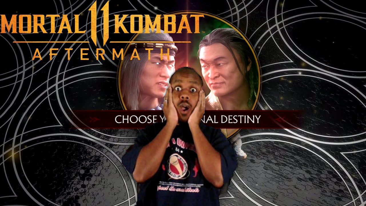 LET'S SEE BOTH ENDINGS - Mortal Kombat Aftermath Let's play part 13 Finale