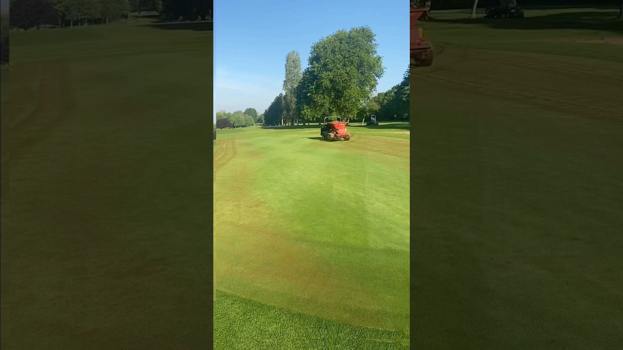 The Greenkeeping Elite going about their business ! 🔧. #greenkeeper #mechanic #shorts