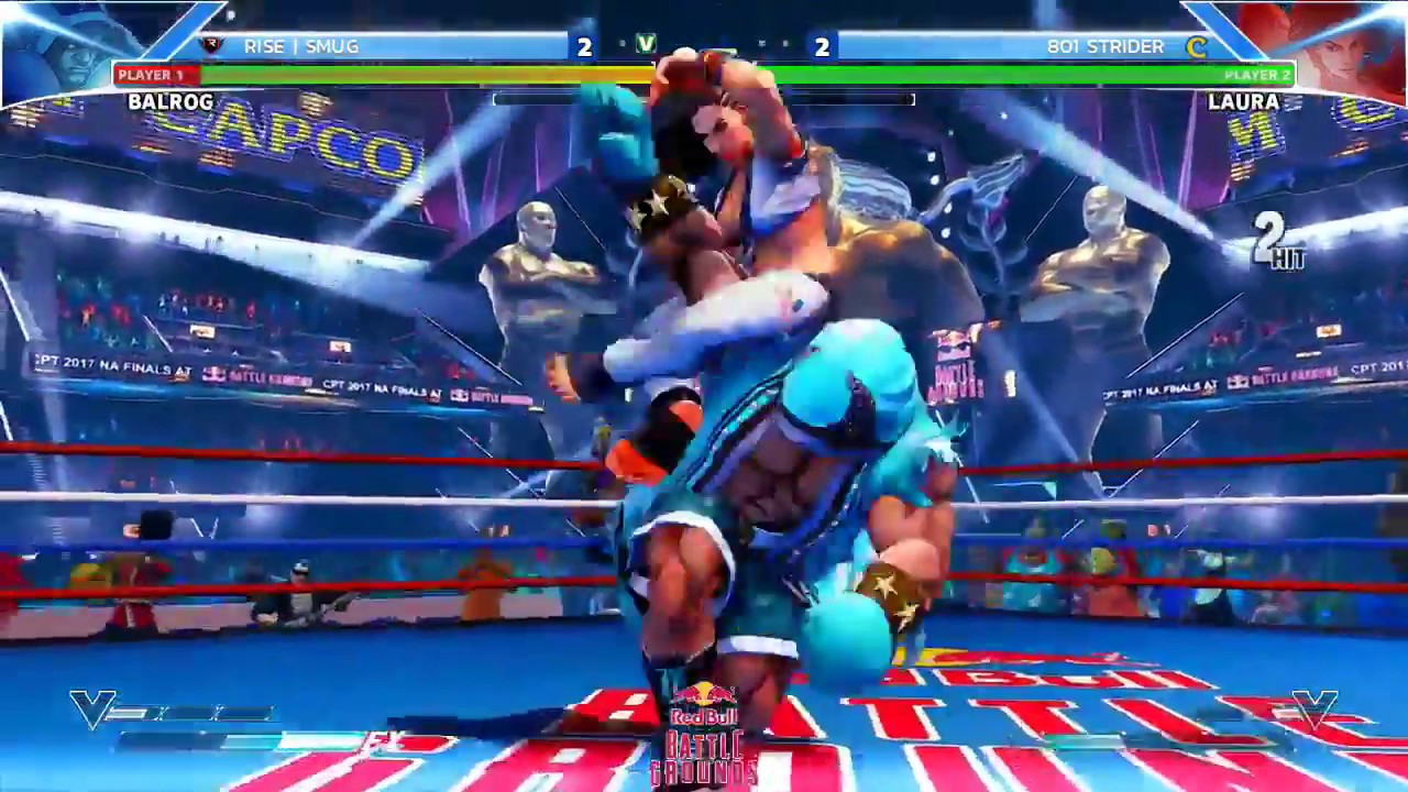 SFV: Rise | Smug vs 801 Strider- RBBG NA Finals Top 8 - CPT 2017