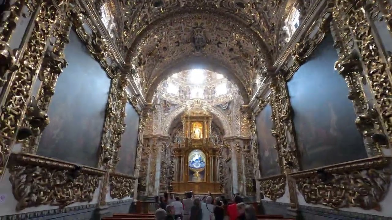 Chapel of the Rosario, Church of Santo Domingo, Puebla de Zaragoza Mexico
