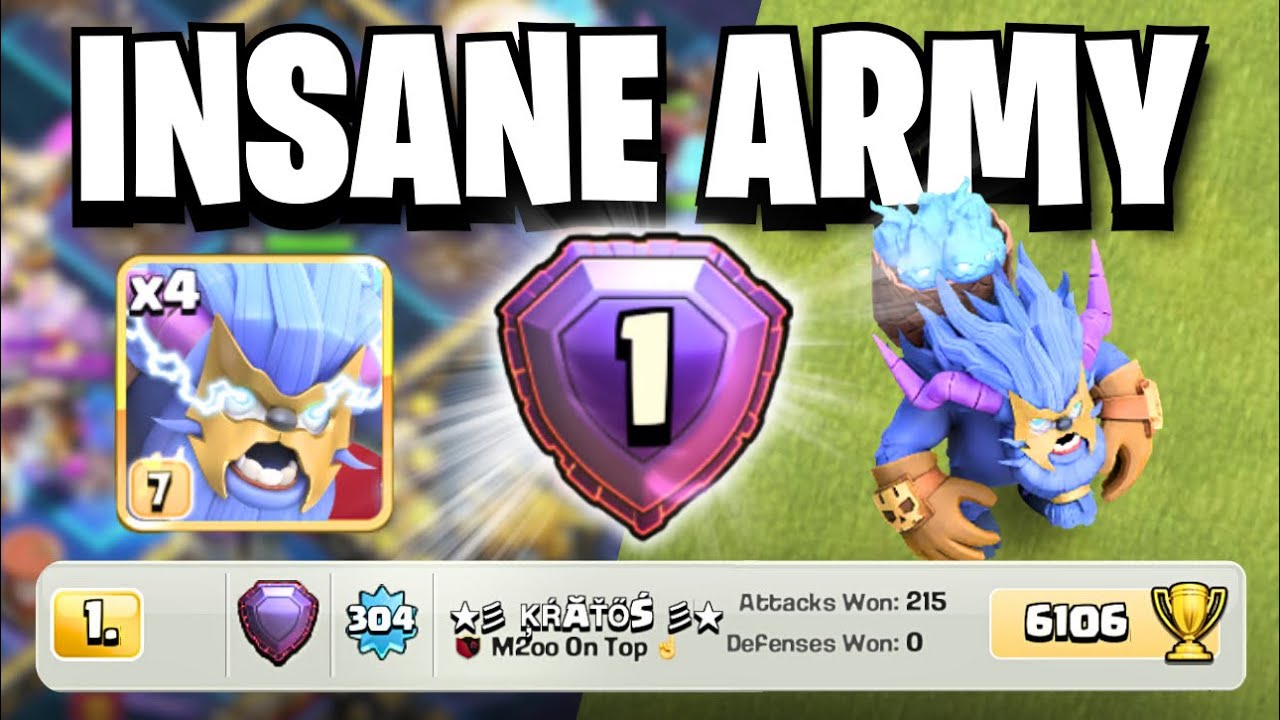I Used The RANK #1 Player’s Super Yeti Army (It’s INSANE!)