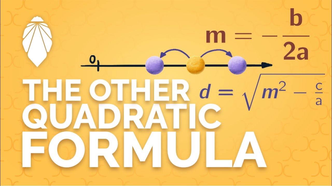 Another quadratic formula you'll want to know about! | Math Foundations