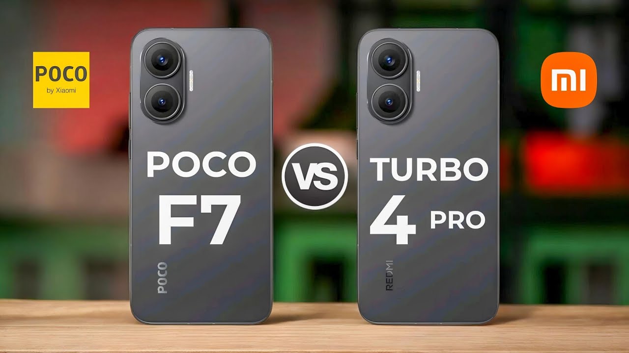Poco F7 5G Vs Redmi Turbo 4 Pro 5G