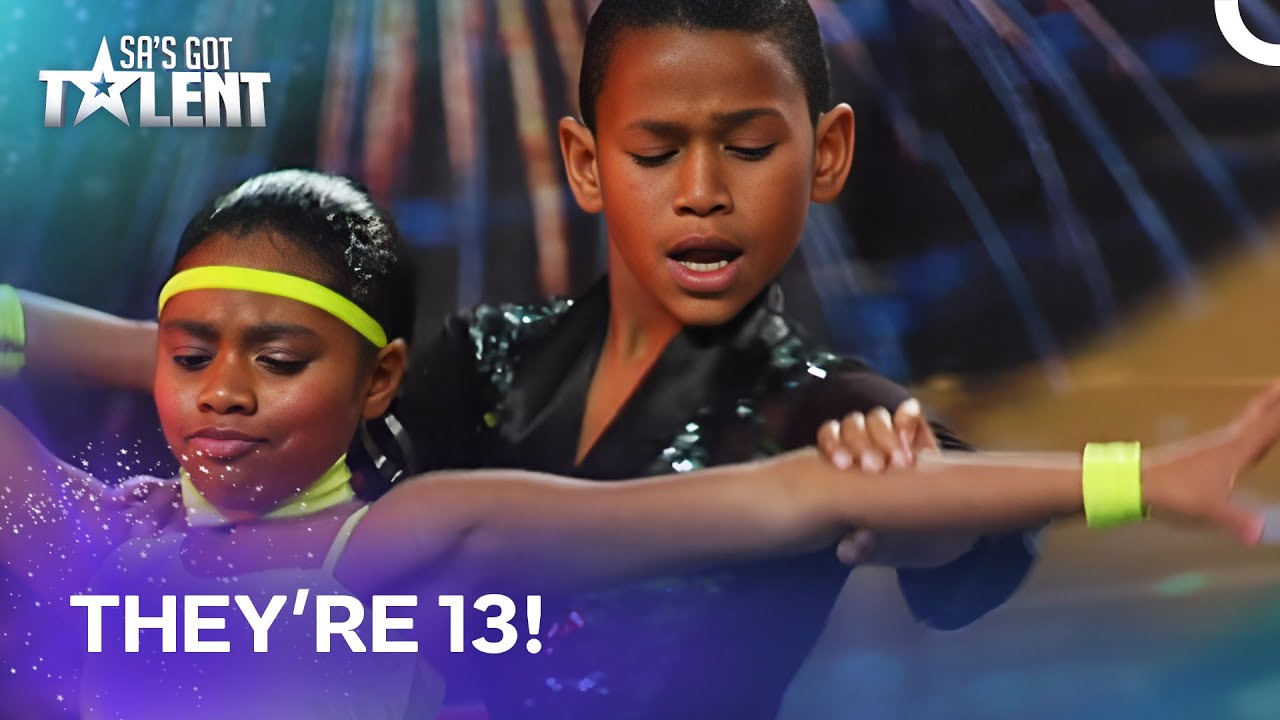 This 13-Year-Old Dance Duo Wowed the Judges! | South Africa's Got Talent