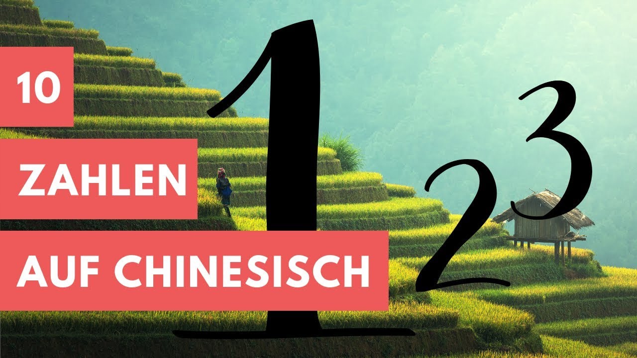 Zahlen auf CHINESISCH | Zahlenraum 1-10