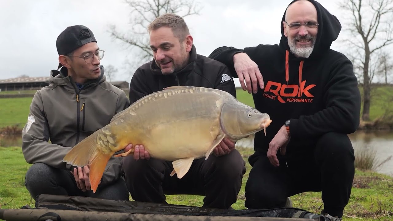 L et S Fishing // Pêche Hiver carpe : Etang de la Pelouse avec Alain (Decathlon) et Sylvain (Rok)