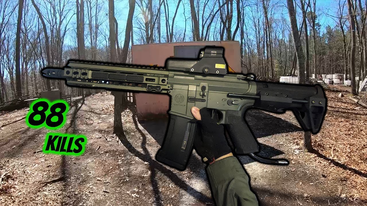 This Boneyard Airsoft Krytac CRB is Unstoppable
