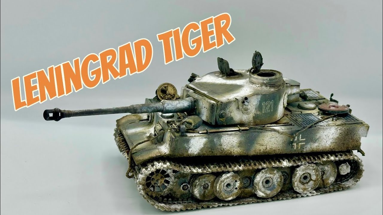 Tiger 1 1/35 Leningrad 1943 SpzAbt 502 Rfm Model