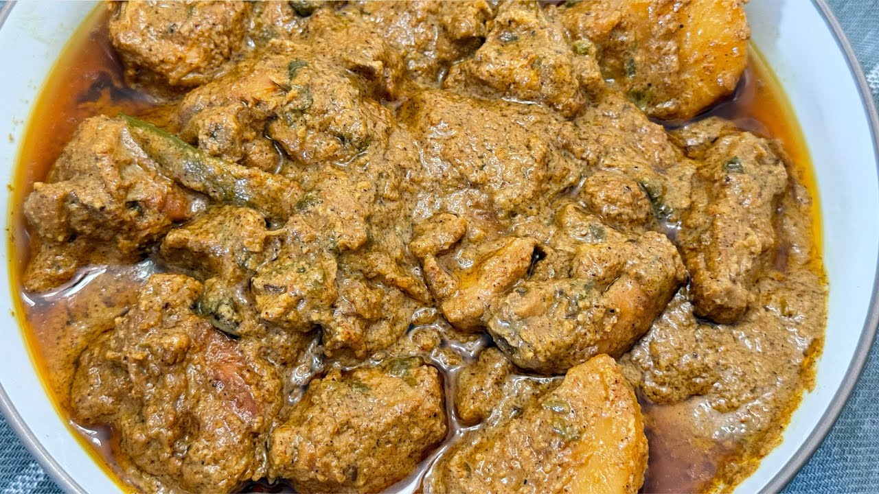 Pakistani Shaadiyon Wala Danedaar Chicken Aloo Khorma 😍 Pakistani Danedaar Aloo Chicken Khorma 