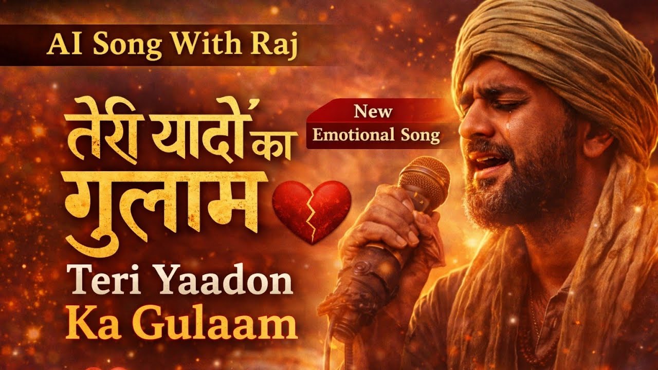 तेरी यादों का गुलाम हूँ | सूफ़ी कलाम | रूहानी इश्क़ | Emotional Sufi Song | New Sad Song#sufiqawwali