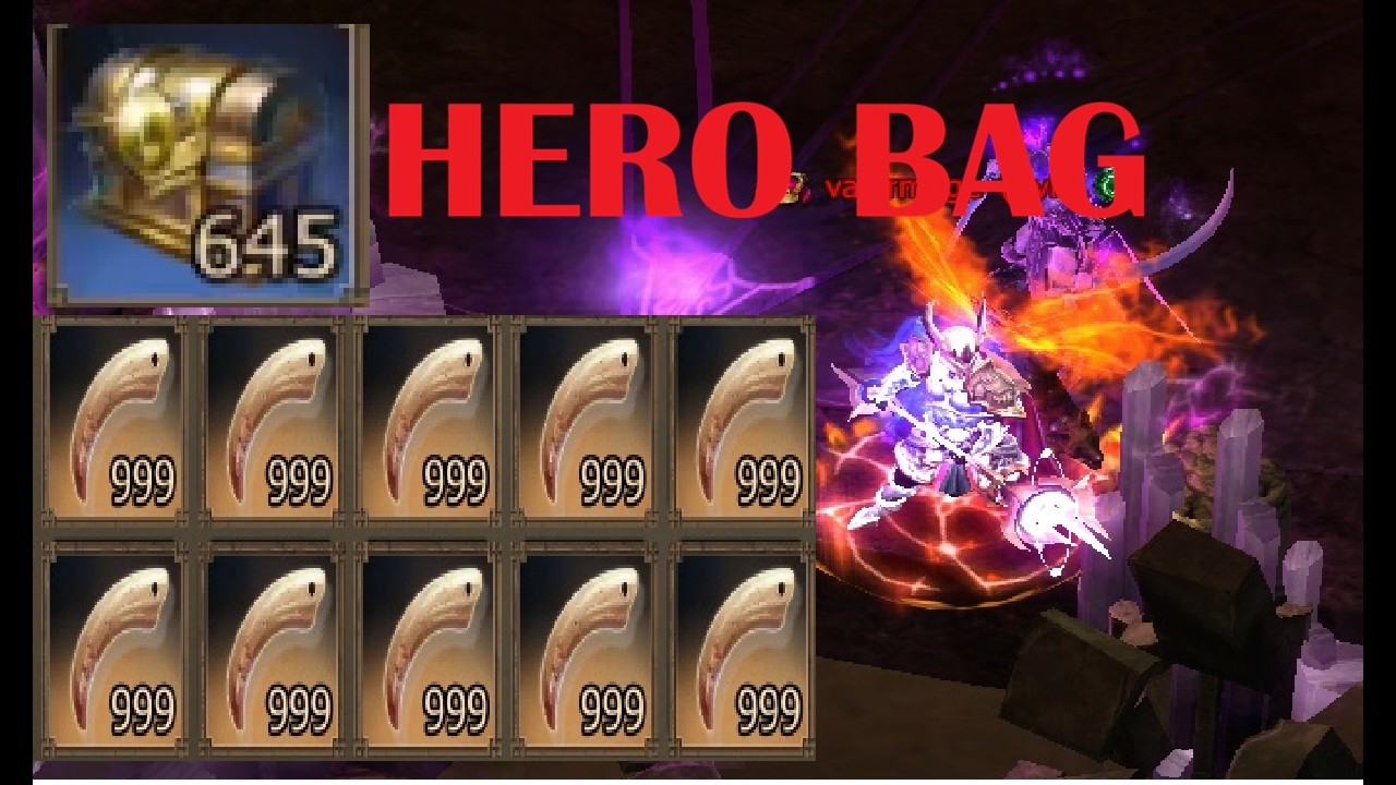 Drakensang Online - 645 Hero Bag