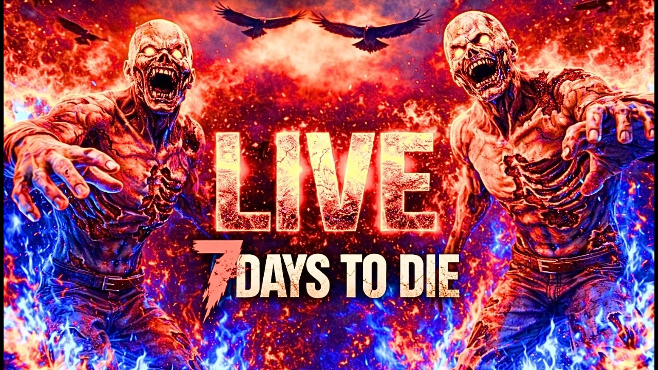 LIVE:🔴 7 Days To Die!🔴🚨(BRAND NEW WORLD)🚨PS5 2.5 Stable