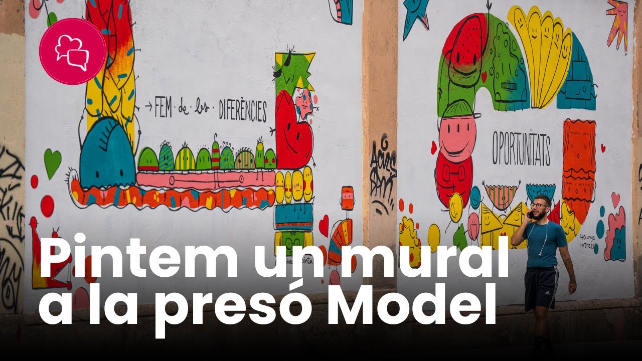 Pintem un mural a la Model | Celebrem els 40 anys d'Intress