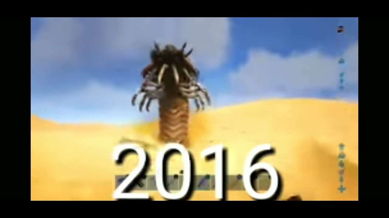 evolution of deathworm(2009_2021)