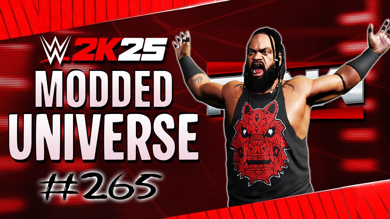 RISE OF THE SAMOAN WEREWOLF? - WWE 2K25 Modded Universe Mode - Episode 265