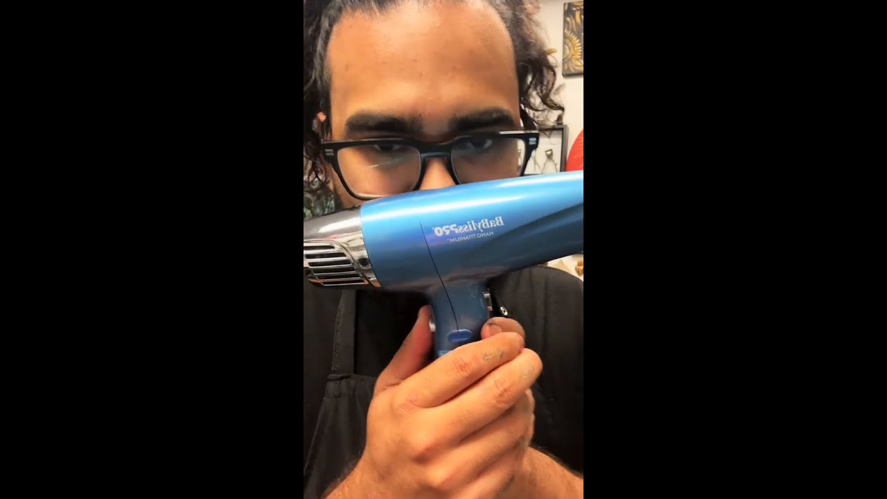 The ultra quiet, lightweight @BaBylissPRO Nano Titanium High Speed Dual Ionic Dryer.
