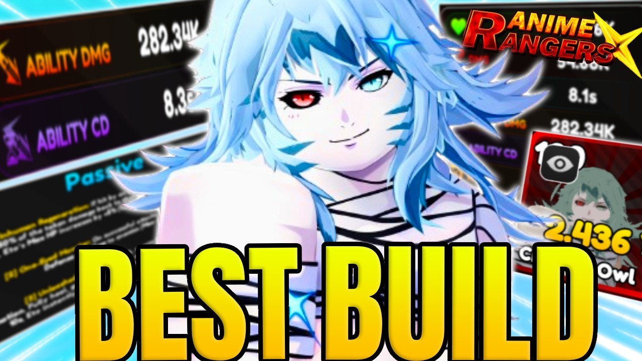 🔥The BEST BUILD For The NEW ETO in Anime Rangers X! 🔥