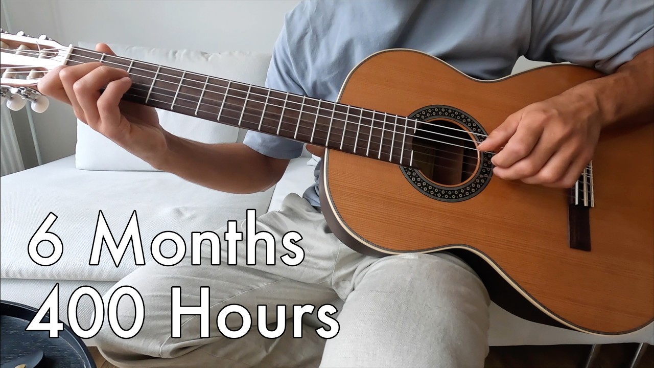 My 6 Month Classical Guitar Progress