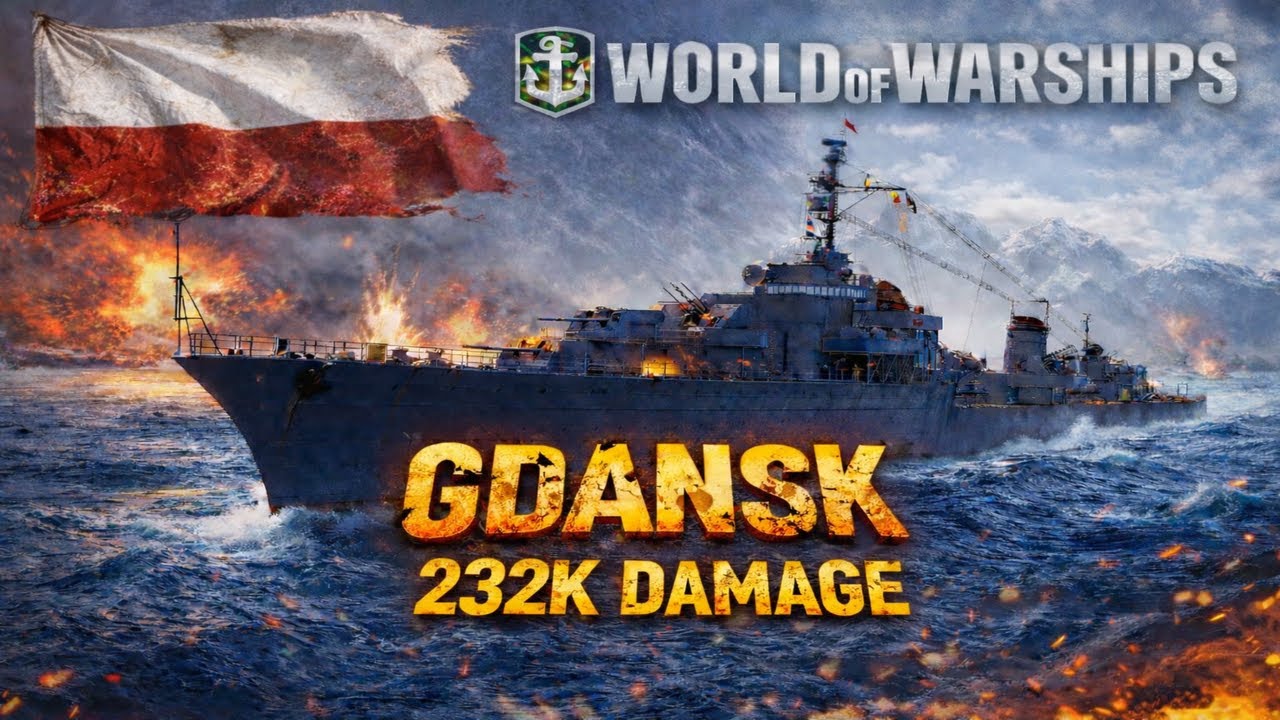 World Of Warships Kontrolsüz Güç Gdansk...