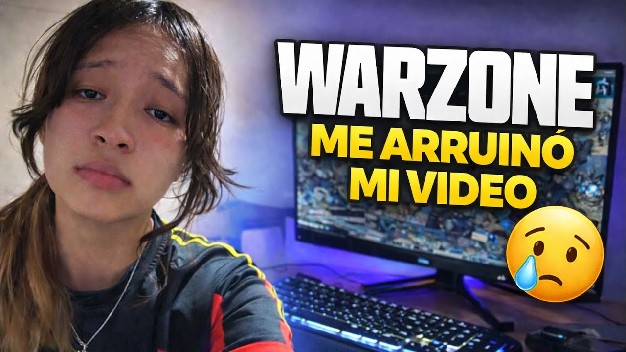 “Me frustré con Warzone… les explico qué pasó”