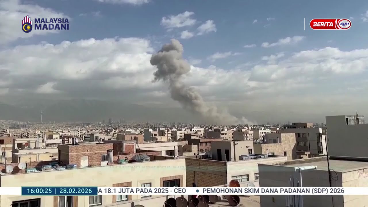 28 FEB 2026 - SEMASA 4- ISRAEL SERANG IRAN KEMUDAHAN KETENTERAAN ANTARA SASARAN UTAMA