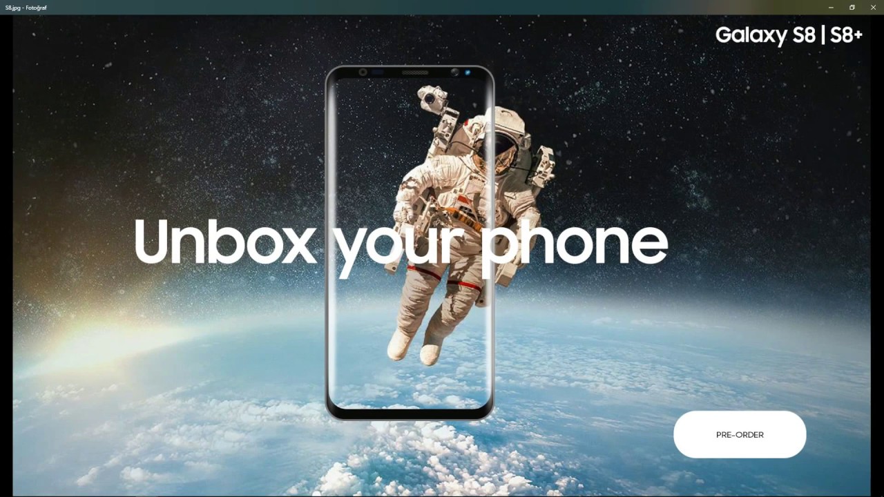 SAMSUNG GALAXY S8 | S8+ DRAWİNG PHOTOSHOP CC 2018 (60FPS)