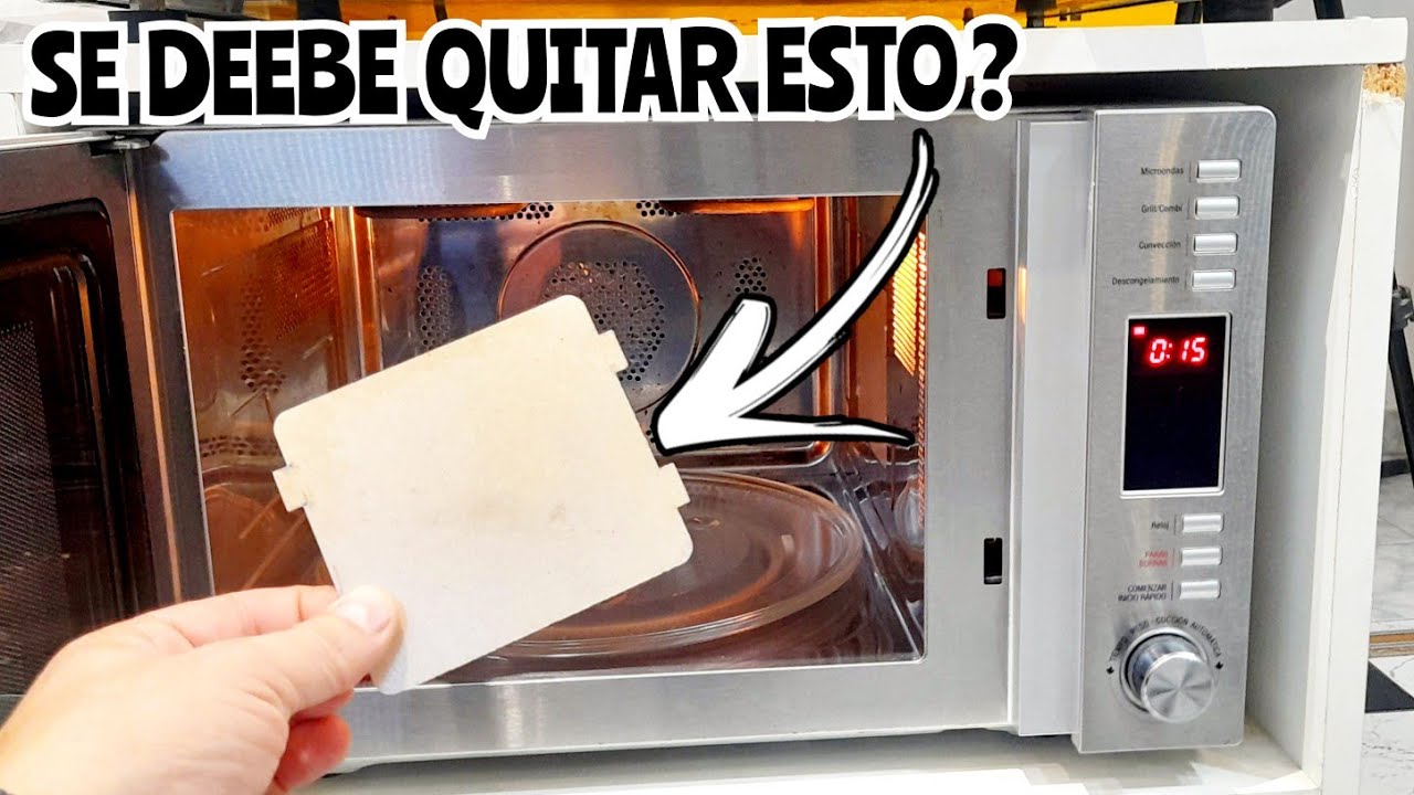 microondas con MICA dañada, calientas más un microondas sin ese 