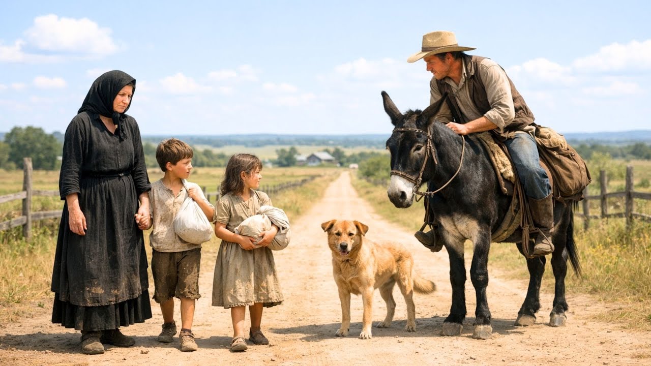 Vaqueiro acolhe VIÚVA ABANDONADA com os filhos…então isso acontece…