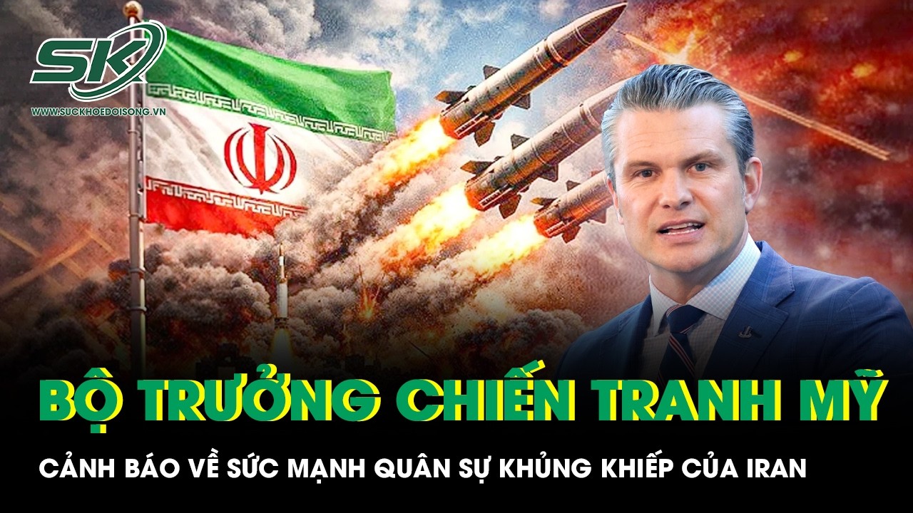 Bộ trưởng Chiến tranh Pete Hegseth cảnh báo: “Iran bước vào cuộc xung đột với kho vũ khí lớn”